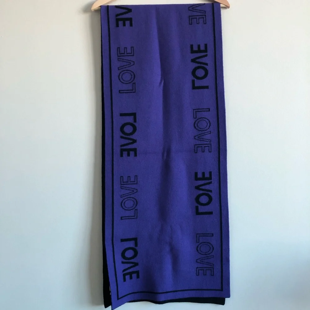 SANDRO Love Wool Blended Scarf